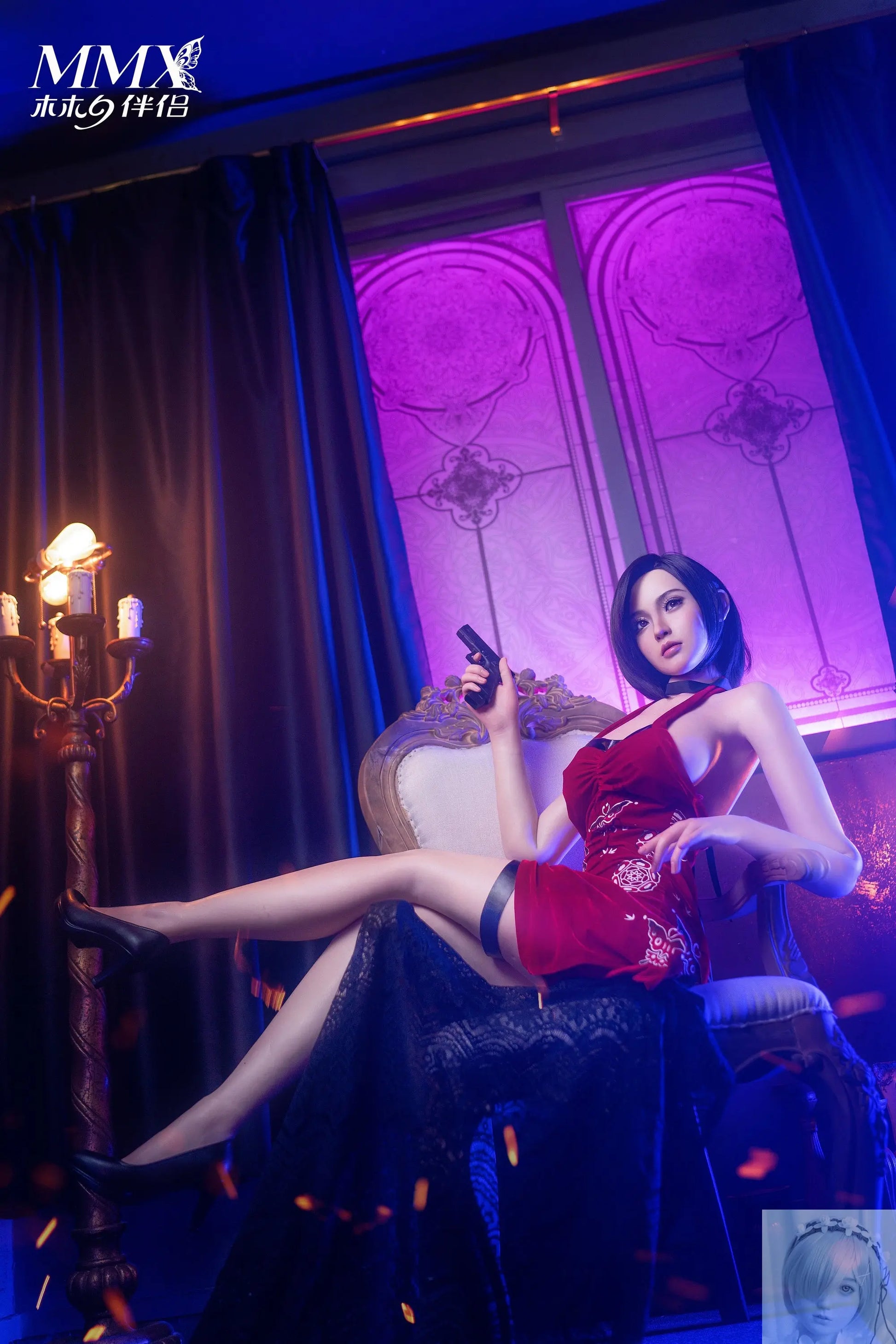 MMXDoll 163cm D Cup Full Silicone Sex Doll MenQi as Ada Wong MMX Doll