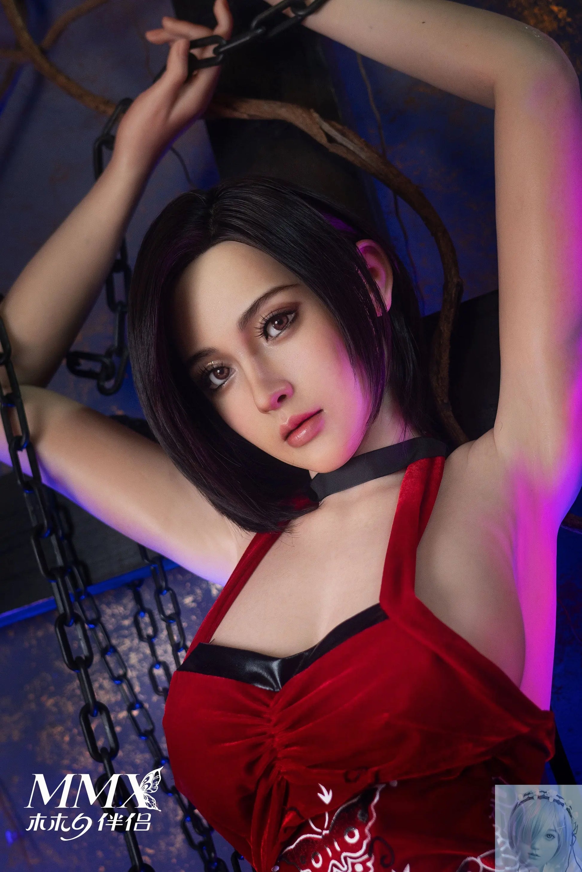 MMXDoll 163cm D Cup Full Silicone Sex Doll MenQi as Ada Wong MMX Doll