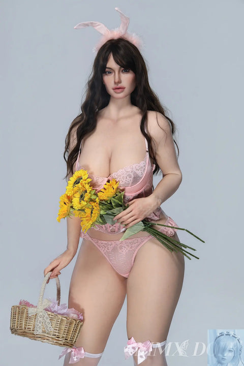 MMX Doll Standard Series 165cm F Cup Silicone Sex Doll H23 Luna ROS Head