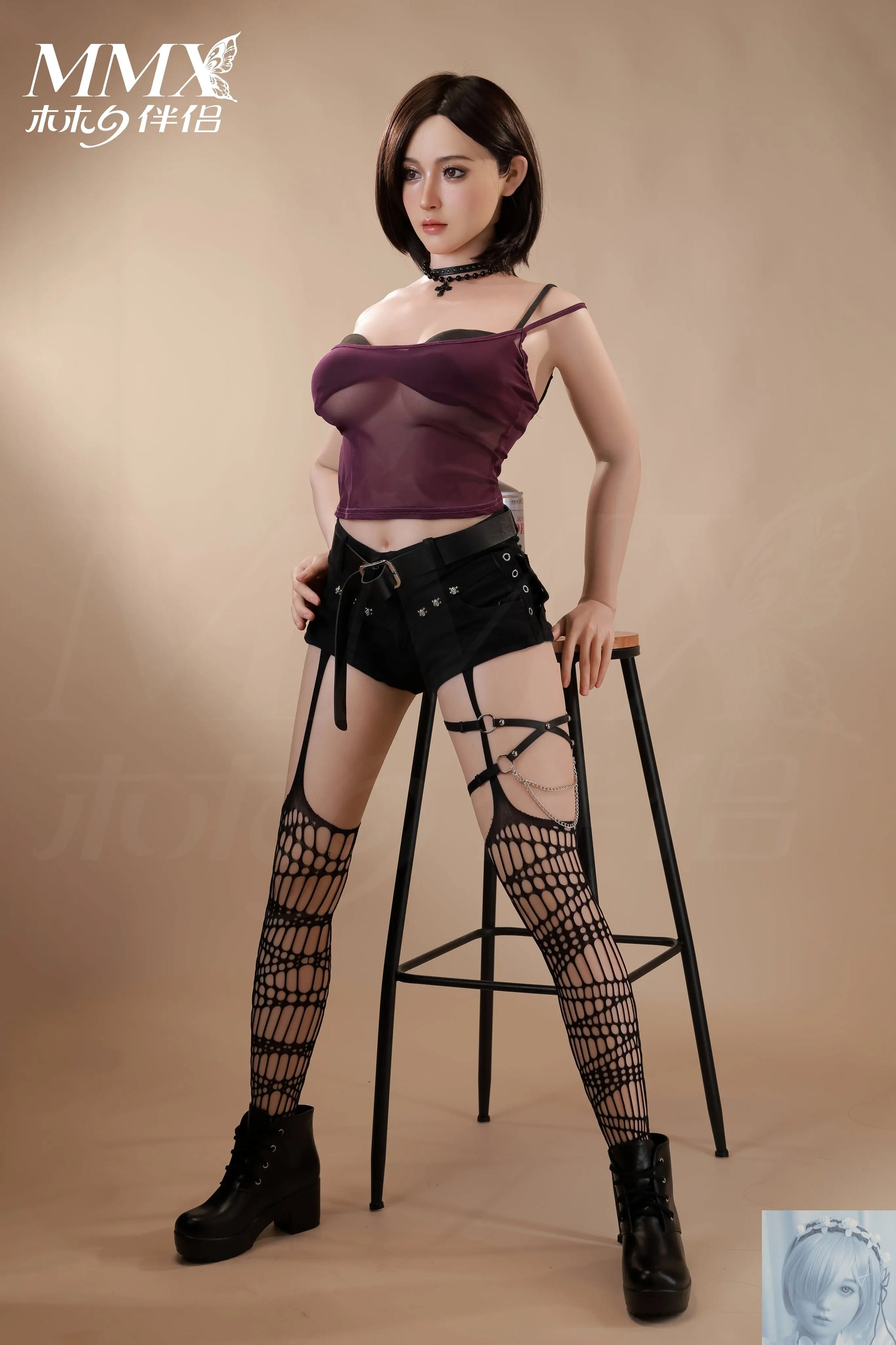 MMXDoll 165cm G Cup Full Silicone Sex Doll MengQi MMX Doll