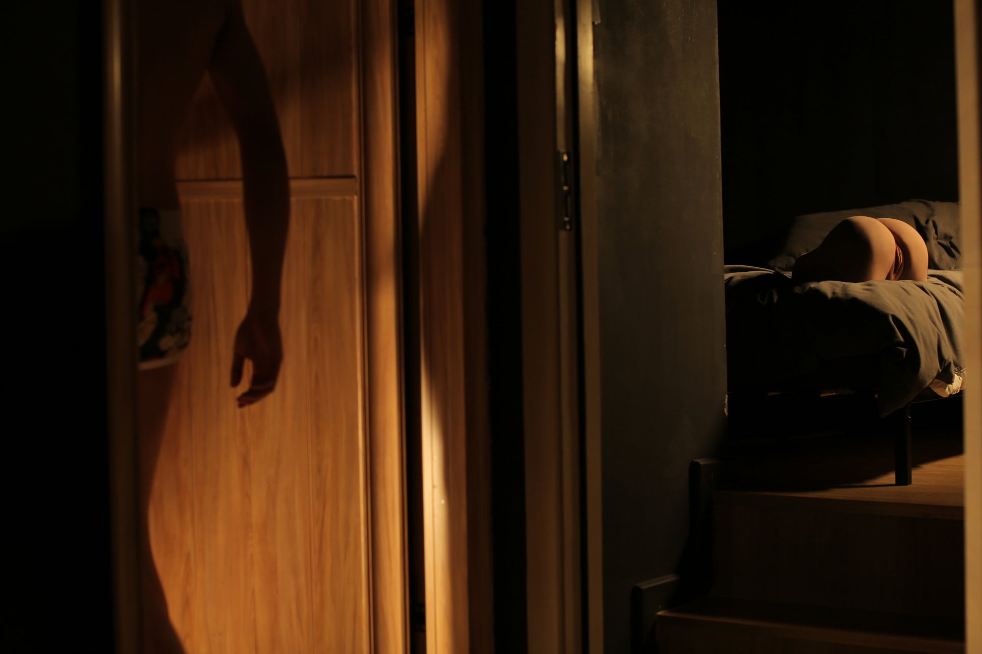 Climax Doll Female TPE R2 Torso Butt Sex Doll Black Skin Climax Doll