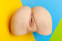 Climax Doll Female TPE R2 Torso Butt Sex Doll Yellow Skin Climax Doll