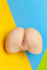 Climax Doll Female TPE R2 Torso Butt Sex Doll Yellow Skin Climax Doll