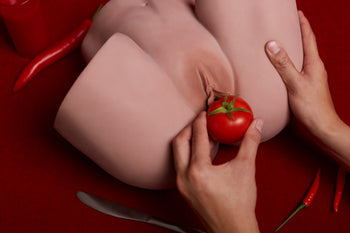 Climax Doll Female TPE R4 Torso Butt Sex Doll Black Skin Climax Doll