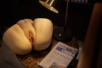 Climax Doll Female TPE R4 Torso Butt Sex Doll Yellow Skin Climax Doll