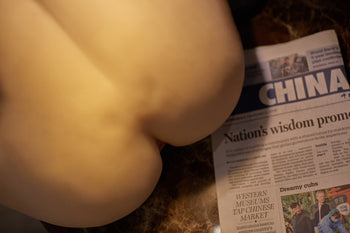 Climax Doll Female TPE R4 Torso Butt Sex Doll Yellow Skin Climax Doll