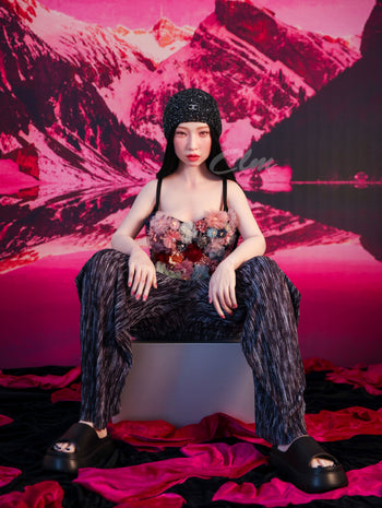 Climax Doll Ultra-Realistic SiW 160cm A Cup Silicone Sex Doll Janice Climax Doll