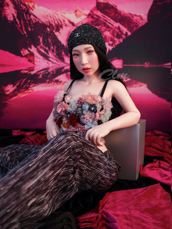 Climax Doll Ultra-Realistic SiW 160cm A Cup Silicone Sex Doll Janice Climax Doll