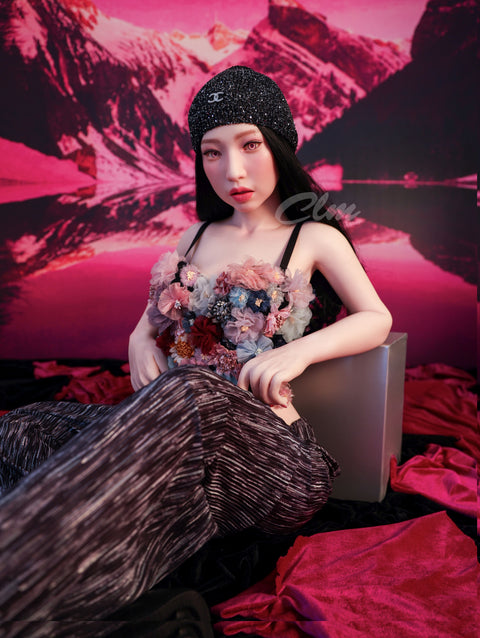 Climax Doll Ultra-Realistic SiW 160cm A Cup Silicone Sex Doll Janice Climax Doll