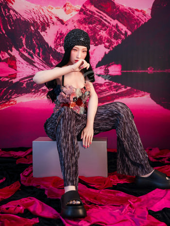 Climax Doll Ultra-Realistic SiW 160cm A Cup Silicone Sex Doll Janice Climax Doll