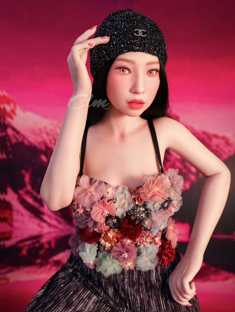 Climax Doll Ultra-Realistic SiW 160cm A Cup Silicone Sex Doll Janice Climax Doll