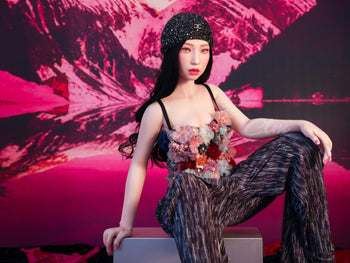 Climax Doll Ultra-Realistic SiW 160cm A Cup Silicone Sex Doll Janice Climax Doll