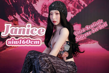 Climax Doll Ultra-Realistic SiW 160cm A Cup Silicone Sex Doll Janice Climax Doll