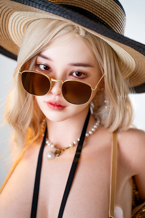 Irontech Oriental Series 158T F Cup Silicone Sex Doll S40 Eileen Silk Glow Skin