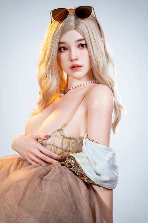 Irontech Oriental Series 158T F Cup Silicone Sex Doll S40 Eileen Silk Glow Skin