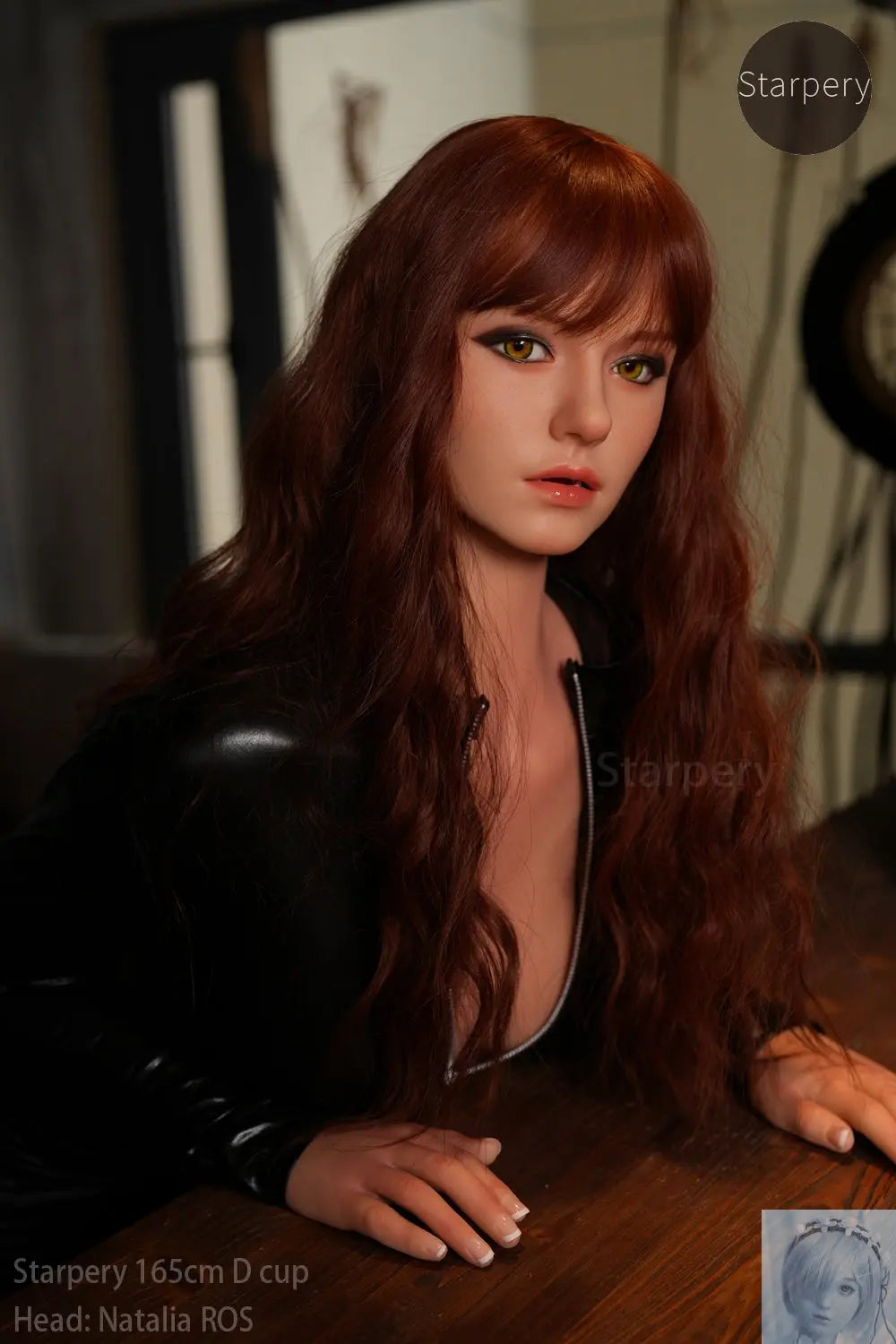 Starpery 165cm D cup Sex Doll Black Widow Starpery