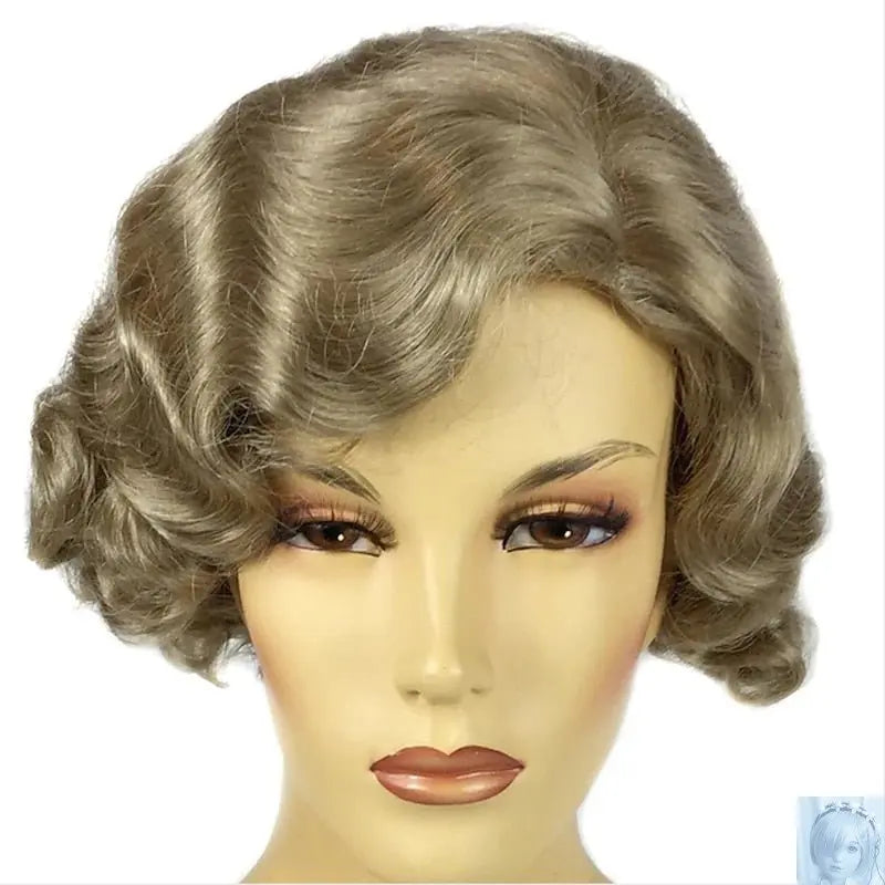 Synthetic Fingerwave Flapper Cosplay  Wigs lovedollsenpai