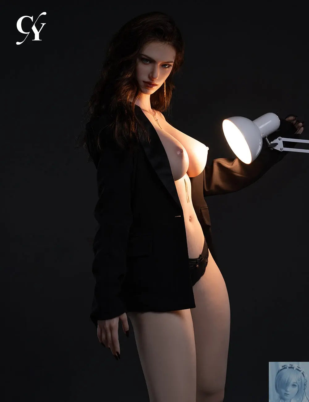 Top-CyDoll 176cm D-cup Sex Doll Elva Suit Lady Top-Cydoll