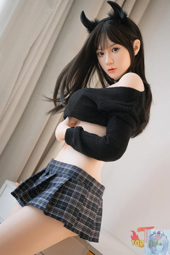 TopFire 158cm D Cup Full Silicone Sex Doll Ann TopFire