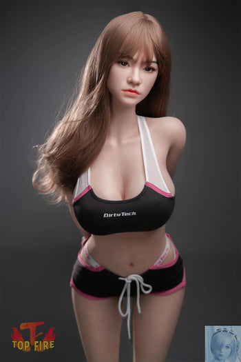 TopFire 158cm D Cup Full Silicone Sex Doll Bid TopFire