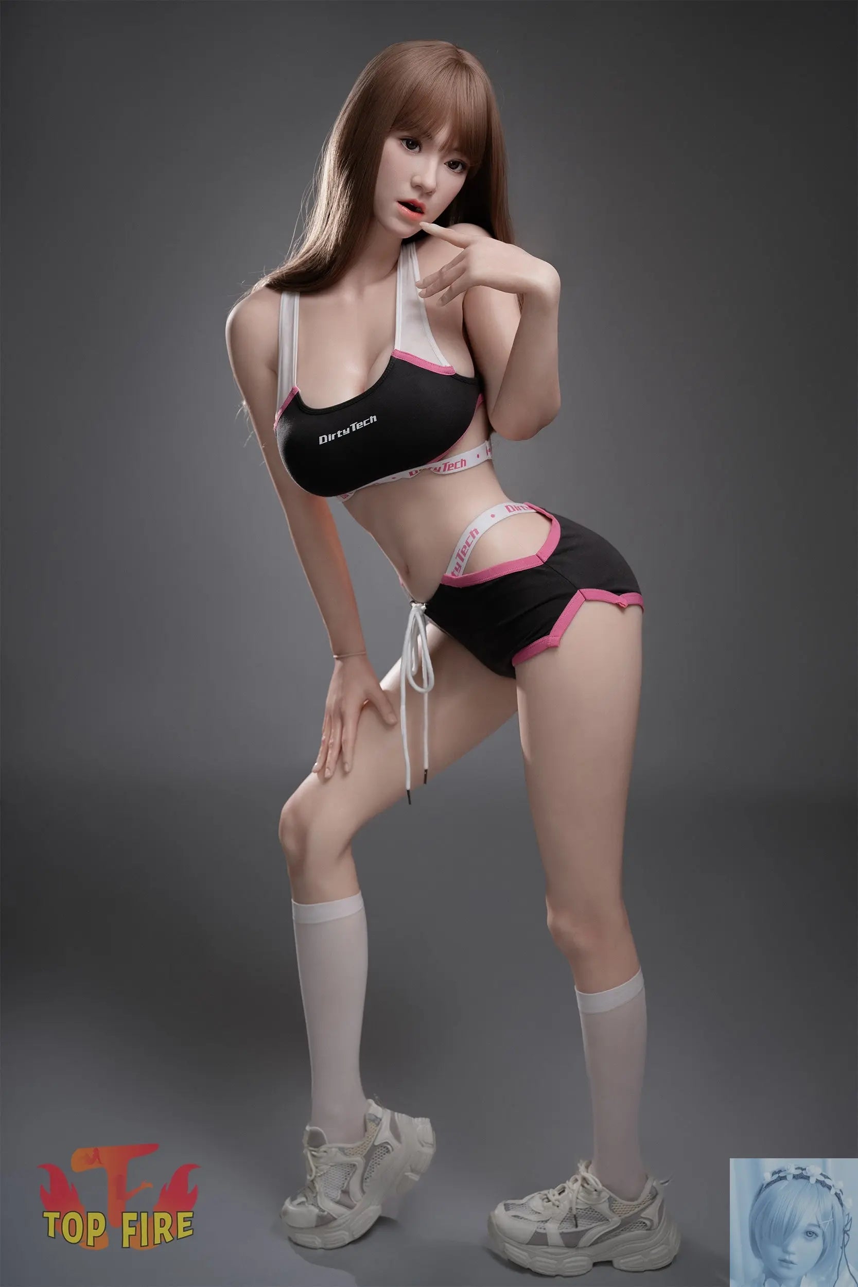TopFire 158cm D Cup Full Silicone Sex Doll Bid TopFire