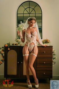 TopFire 158cm D Cup Full Silicone Sex Doll Casey TopFire