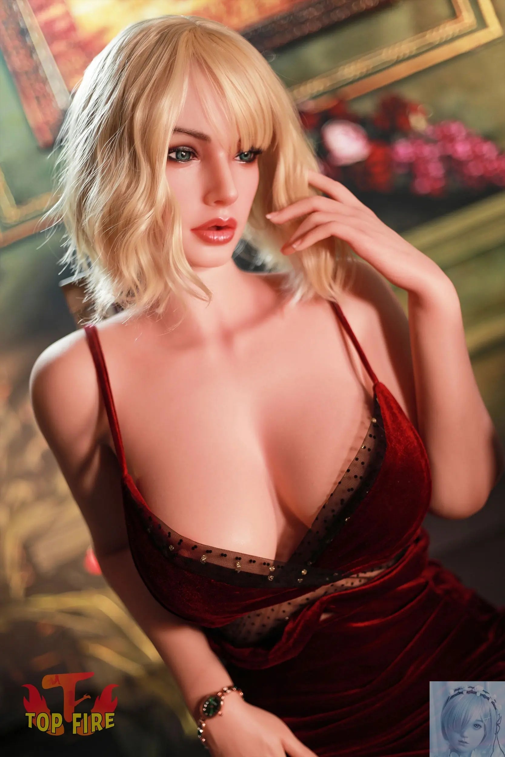 TopFire 158cm D Cup Full Silicone Sex Doll Jasmine TopFire