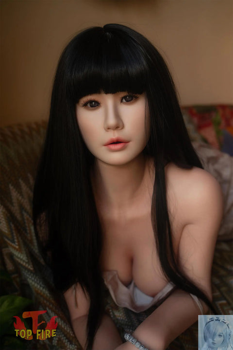 TopFire 158cm D Cup Full Silicone Sex Doll Rose TopFire