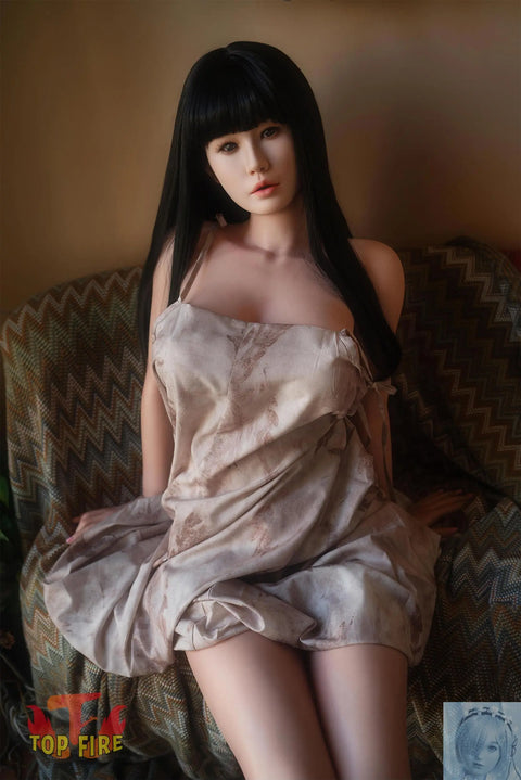 TopFire 158cm D Cup Full Silicone Sex Doll Rose TopFire