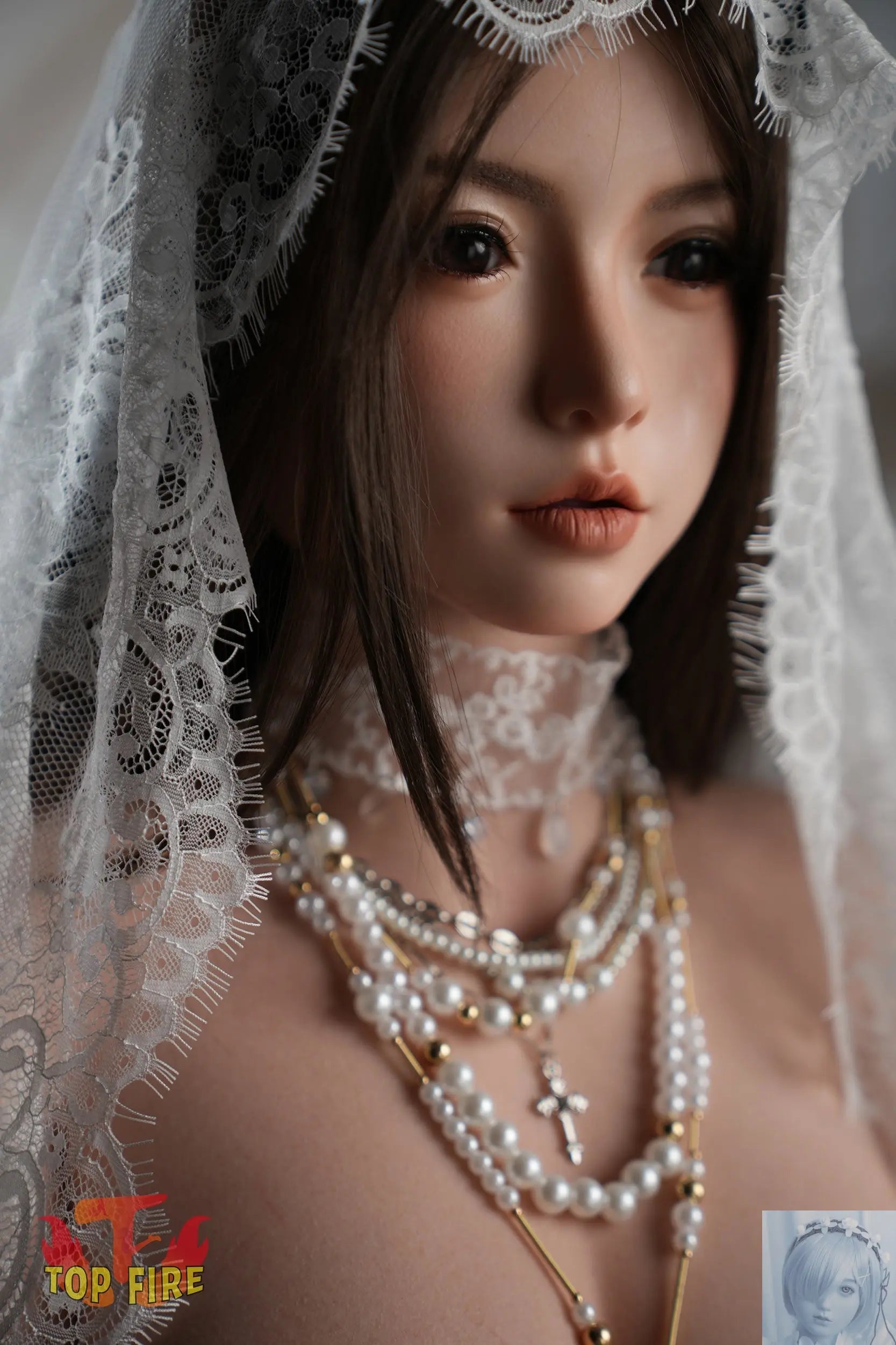 TopFire 162cm I Cup Full Silicone Sex Doll Grace TopFire