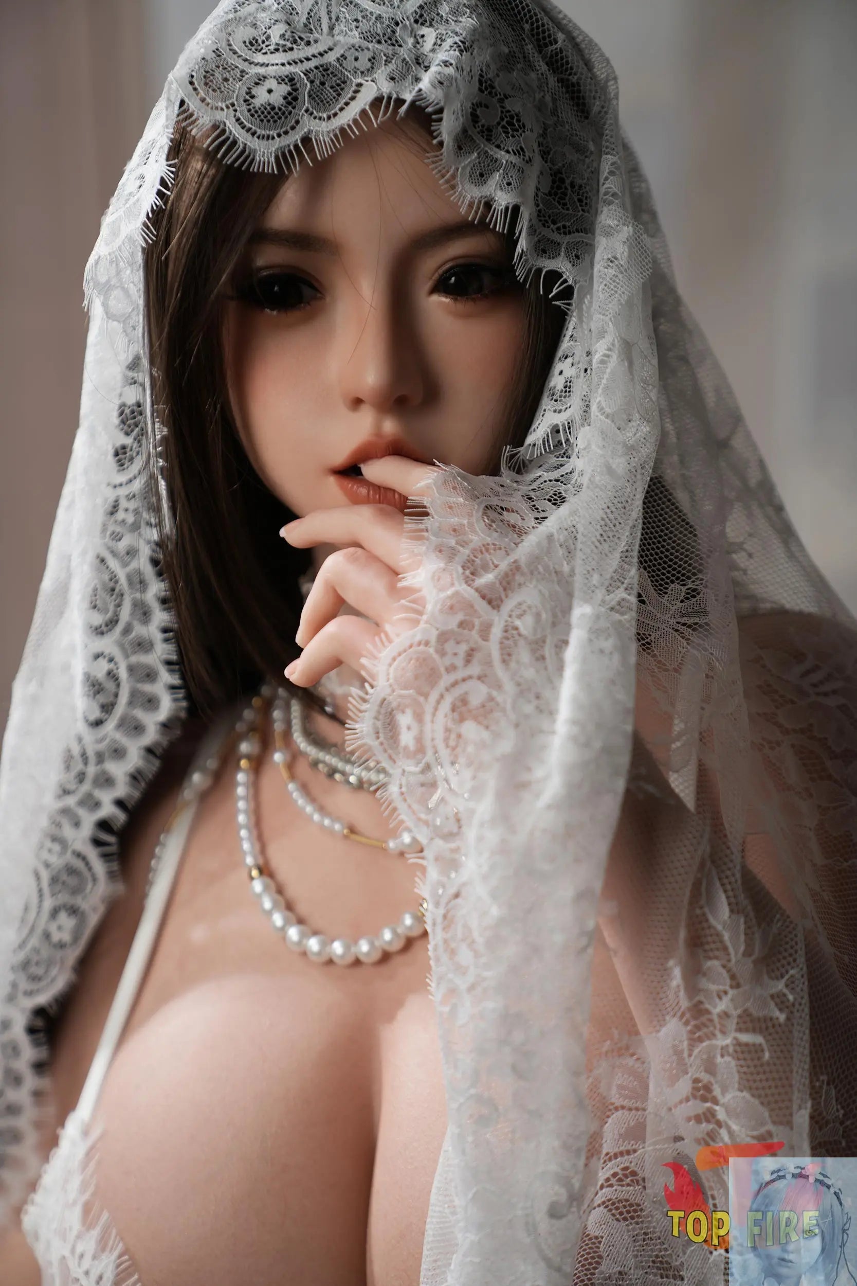 TopFire 162cm I Cup Full Silicone Sex Doll Grace TopFire