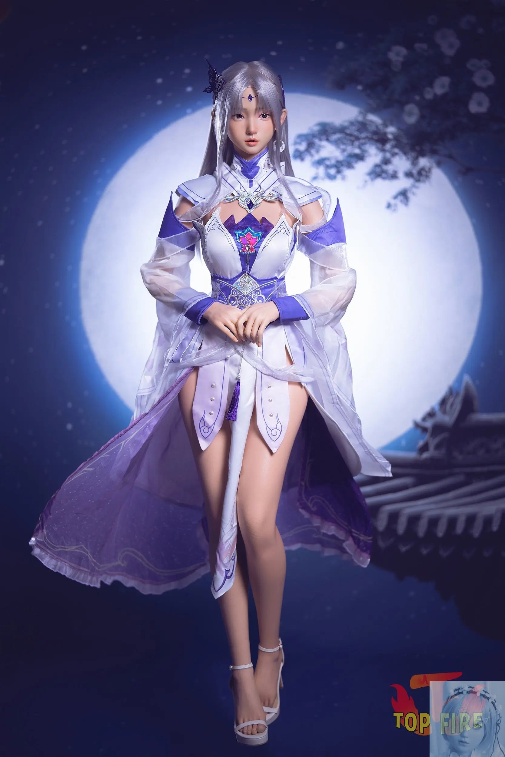 TopFire 164cm B Cup Full Silicone Sex Doll Nova TopFire