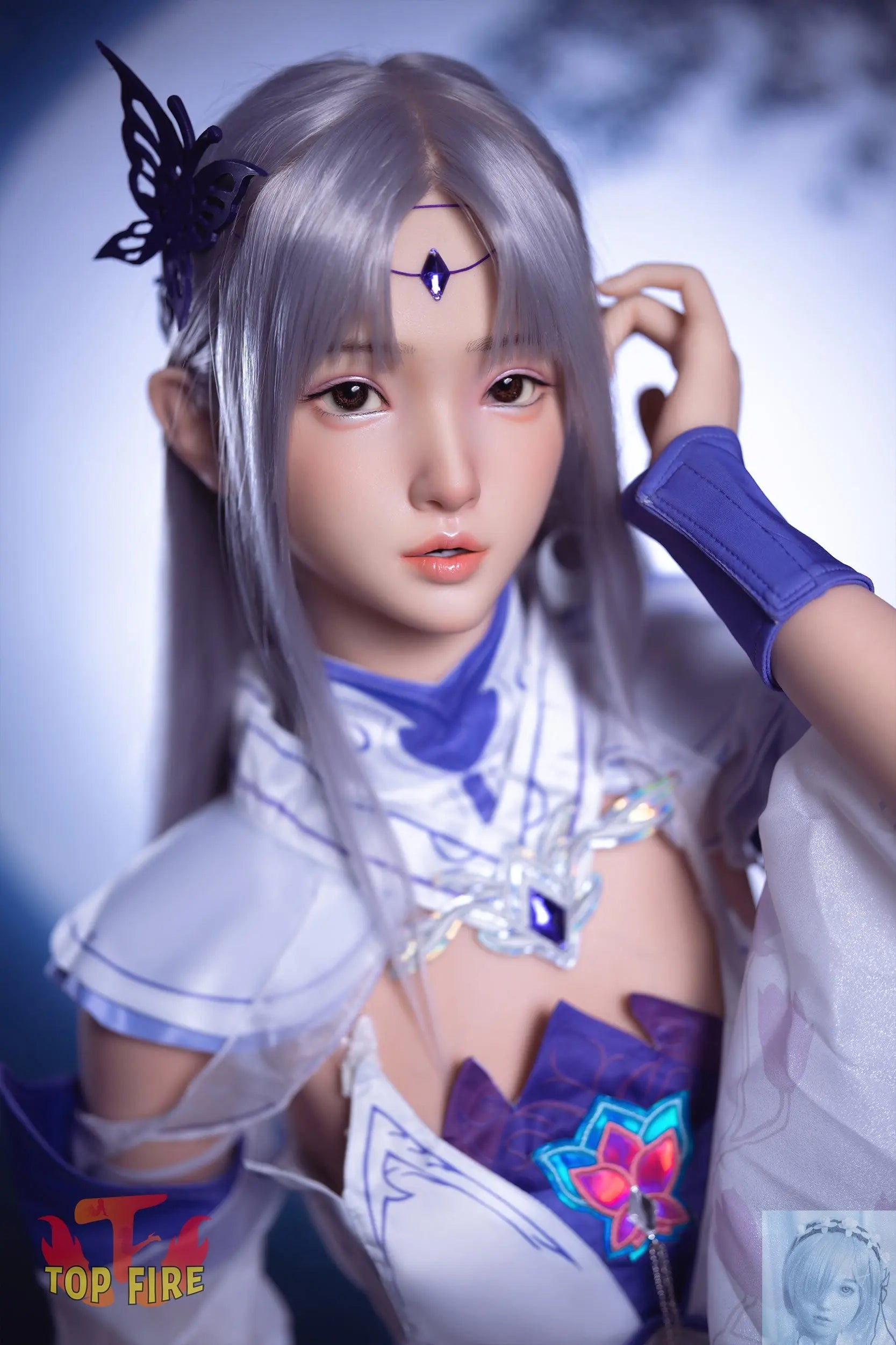 TopFire 164cm B Cup Full Silicone Sex Doll Nova TopFire