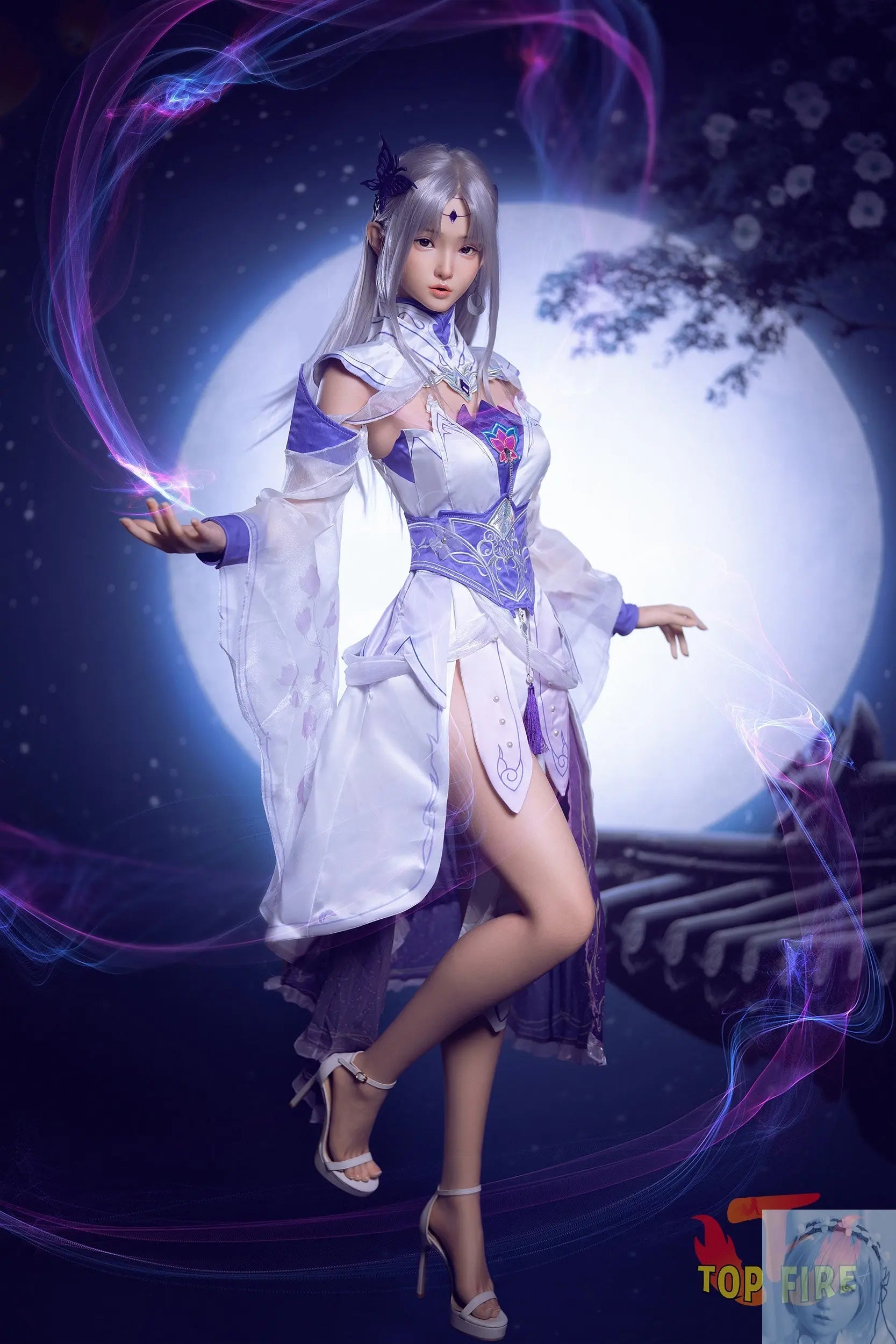 TopFire 164cm B Cup Full Silicone Sex Doll Nova TopFire