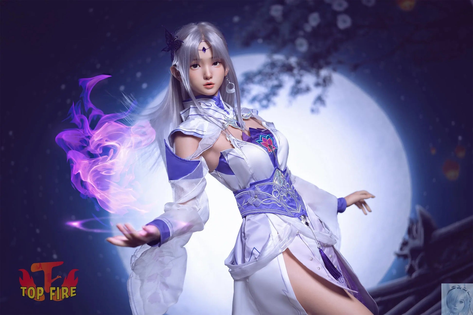 TopFire 164cm B Cup Full Silicone Sex Doll Nova TopFire