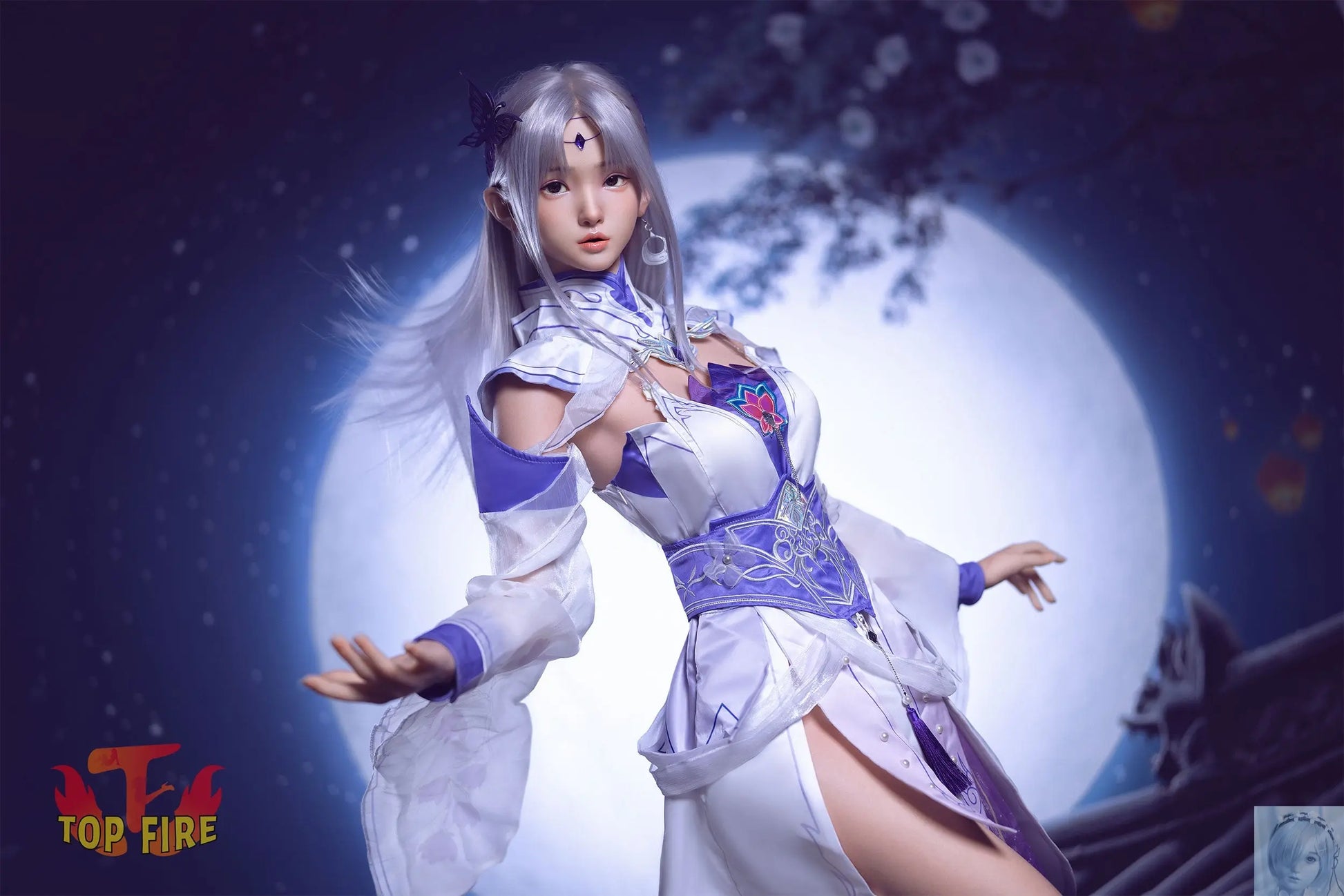 TopFire 164cm B Cup Full Silicone Sex Doll Nova TopFire