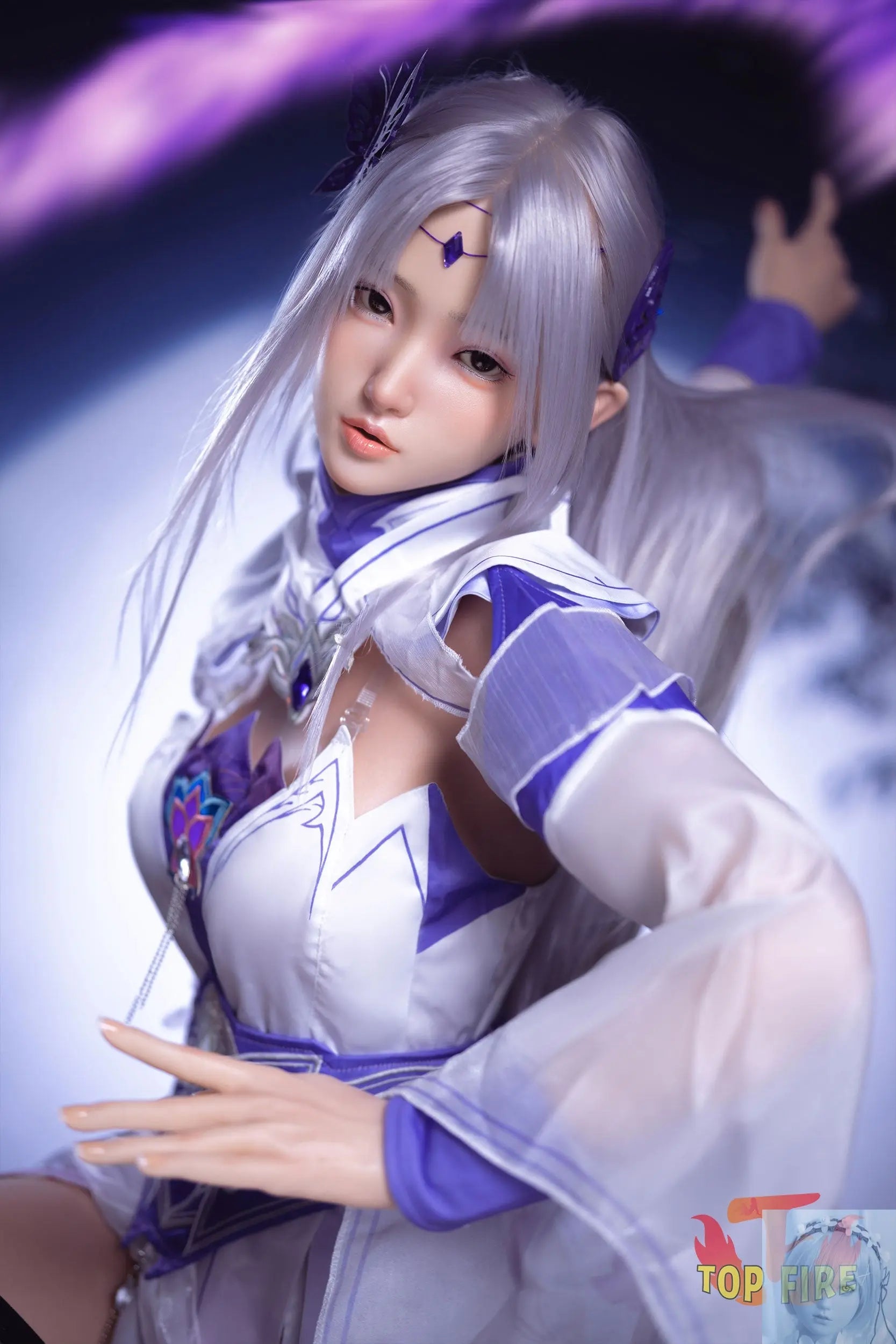 TopFire 164cm B Cup Full Silicone Sex Doll Nova TopFire