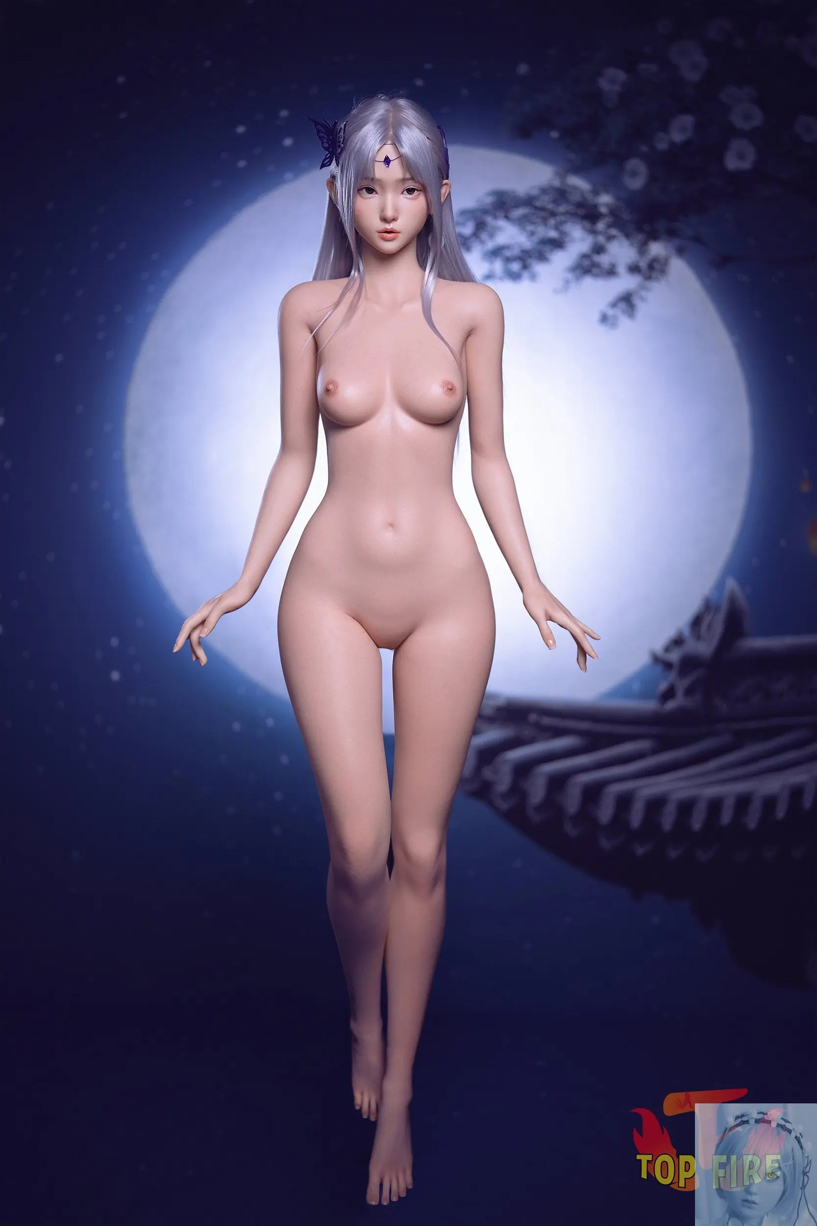 TopFire 164cm B Cup Full Silicone Sex Doll Nova TopFire