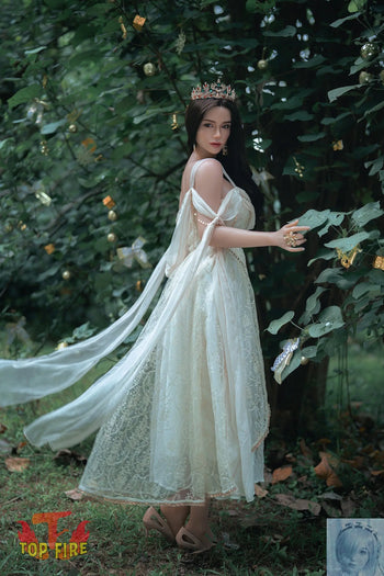 TopFire 165cm C Cup Full Silicone Sex Doll Ivory TopFire