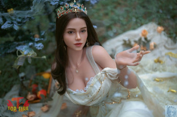 TopFire 165cm C Cup Full Silicone Sex Doll Ivory TopFire