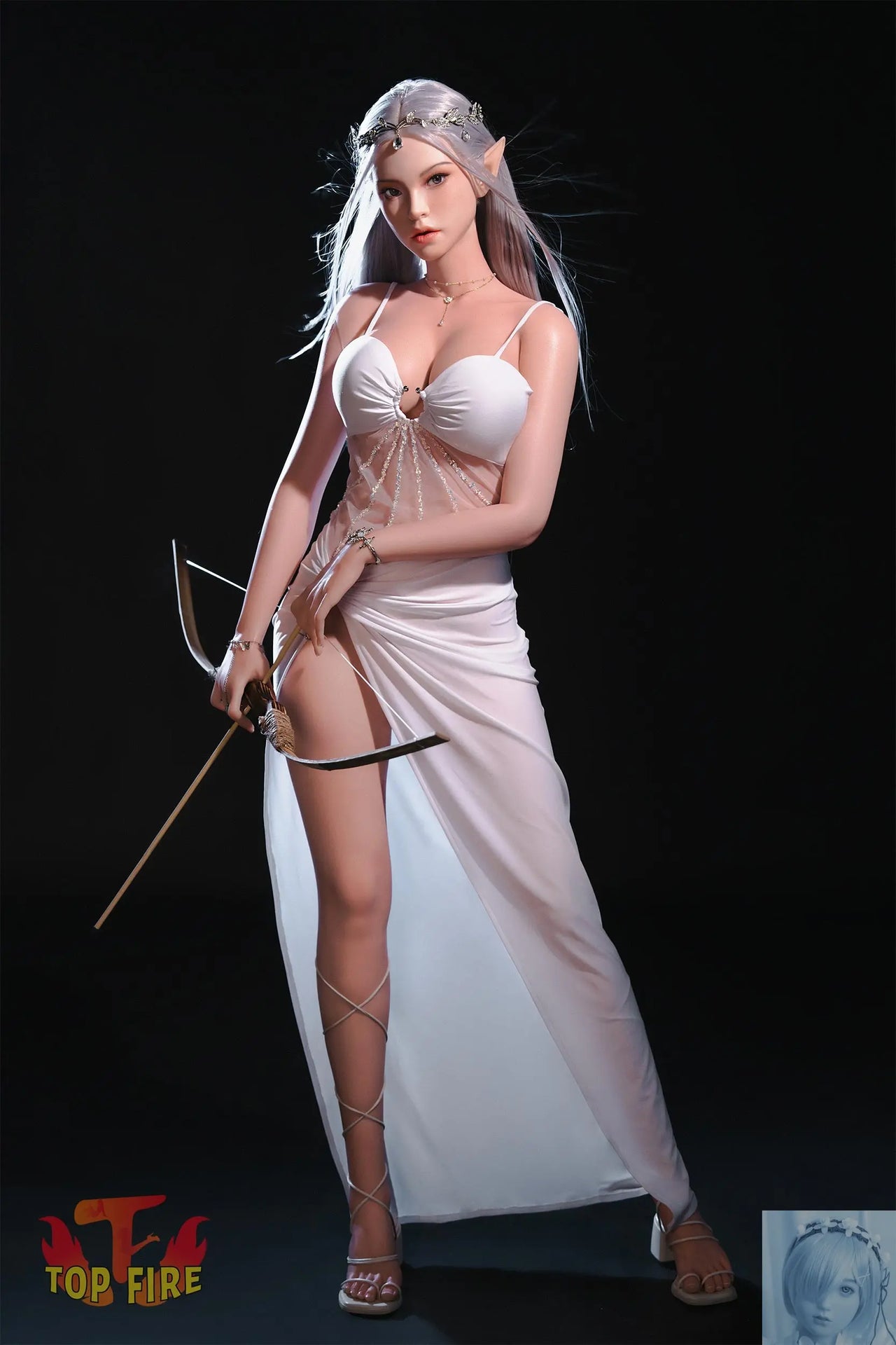 TopFire 165cm C Cup Full Silicone Sex Doll Lorna TopFire