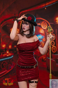 TopFire 165cm C Cup Full Silicone Sex Doll Mika TopFire