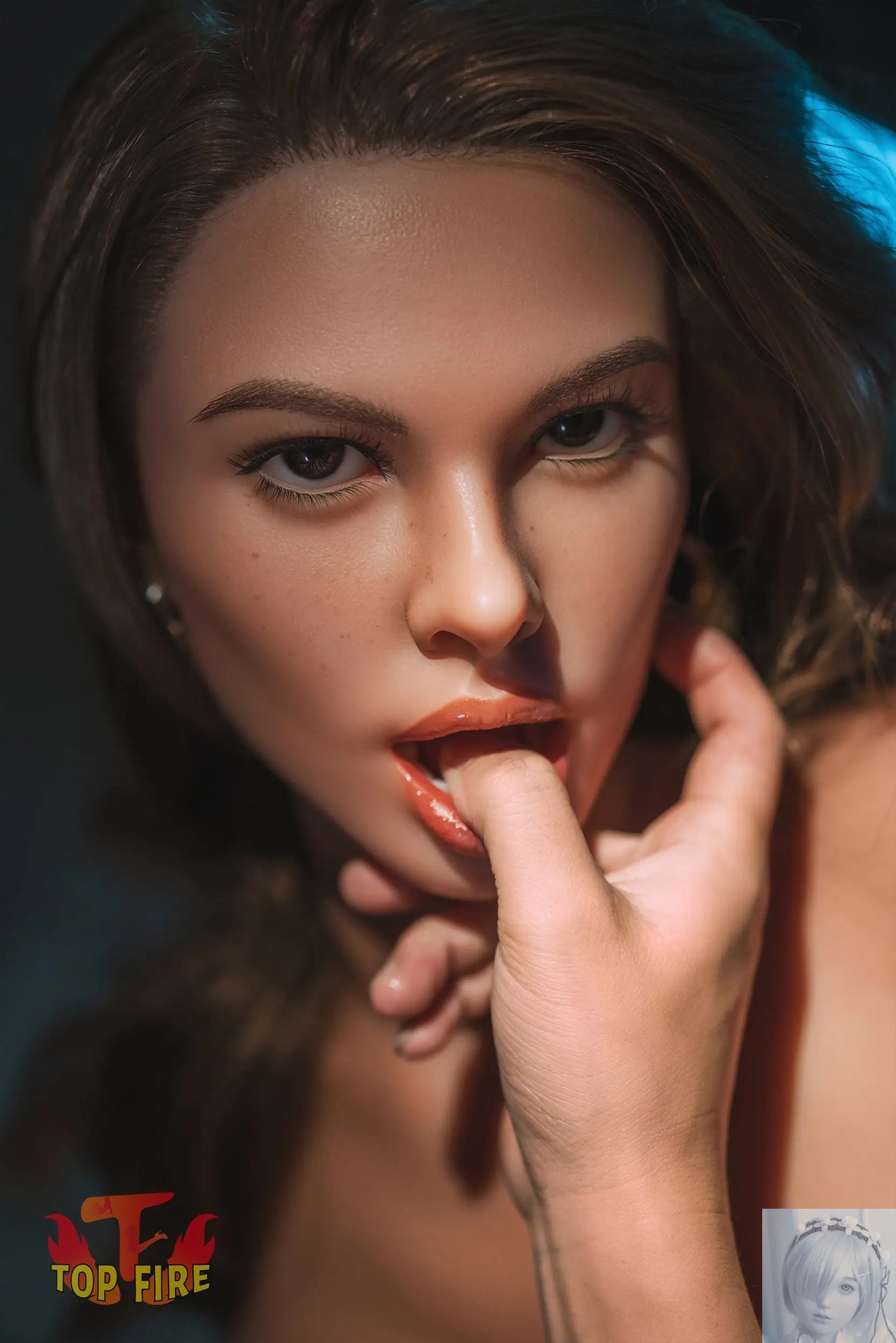 TopFire 170cm E Cup Full Silicone Sex Doll Eva TopFire