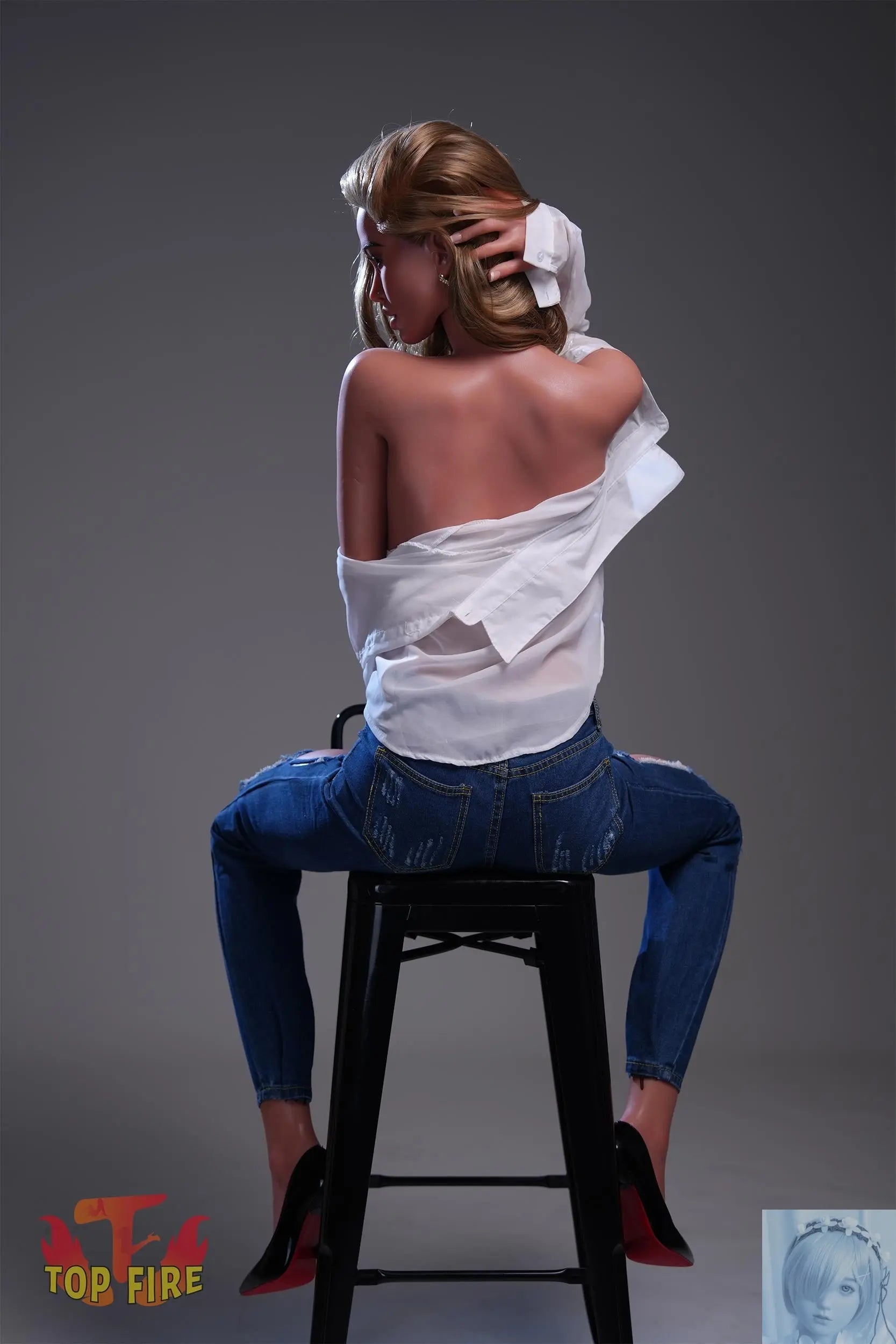 TopFire 170cm E Cup Full Silicone Sex Doll Susan TopFire