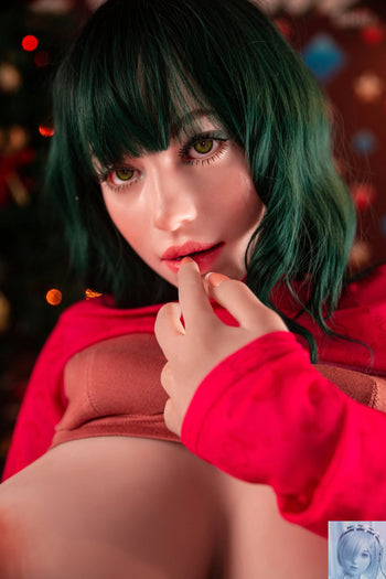 US IN STOCK Climax Doll Female H60# TPE Torso Huge Gel Breast Hazel Silicone Head with ROS (Copy) Climax Doll