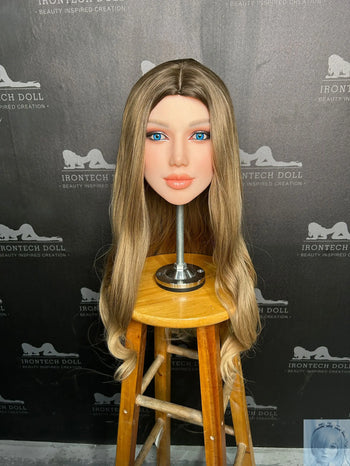 US IN STOCK IronTech 160cm Silicone G Cup Sex Doll Head S13 Irontech