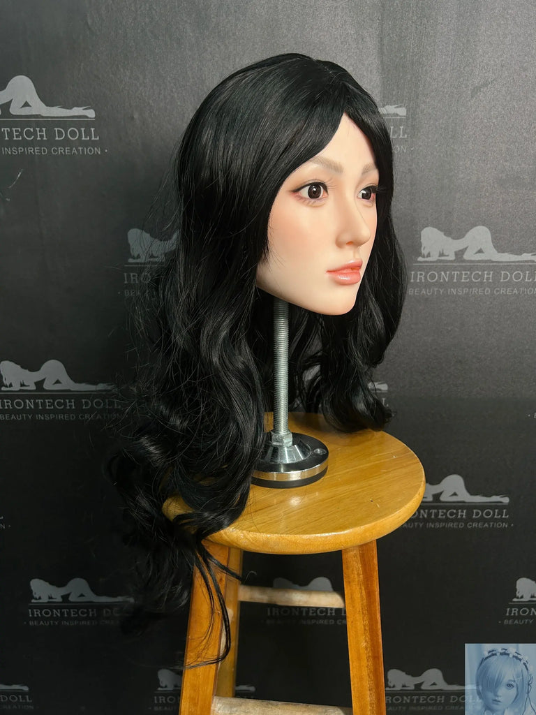 US IN STOCK IronTech 164cm Silicone D Cup Sex Doll Head S1 Irontech