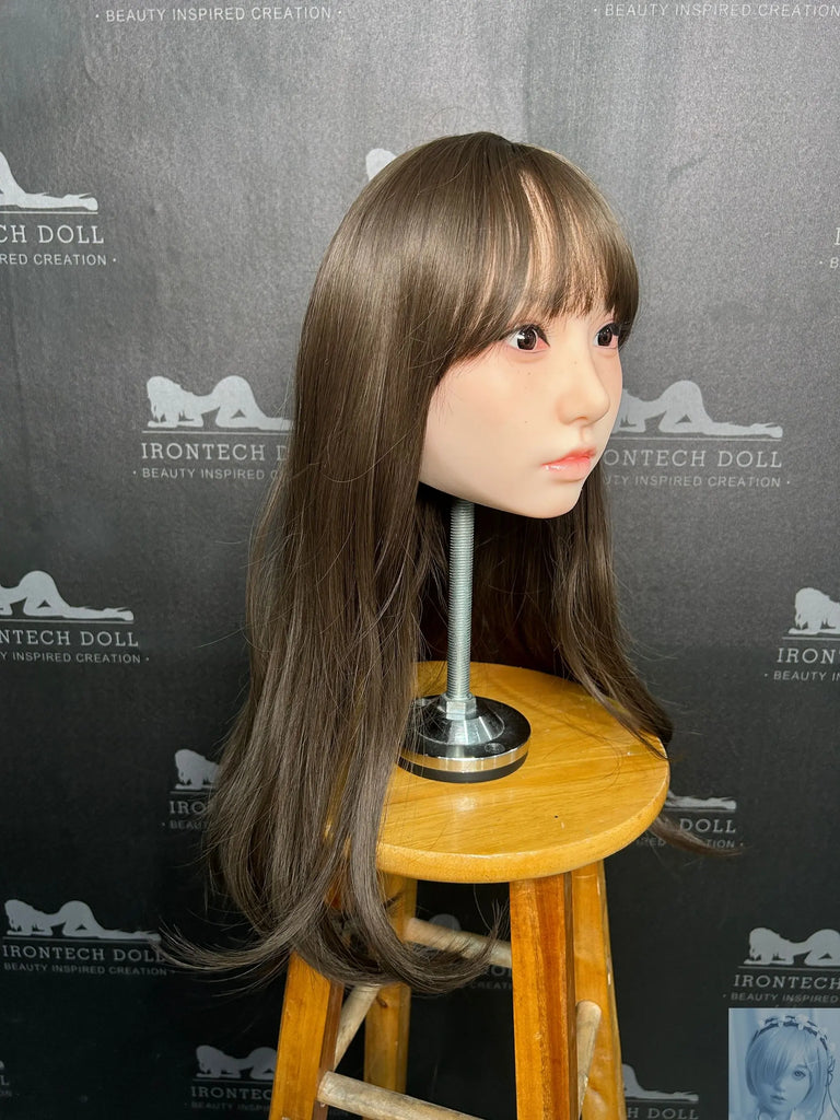 US IN STOCK IronTech 165cm Silicone G Cup Sex Doll Head S20 Irontech