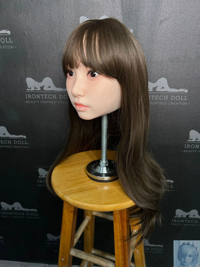 US IN STOCK IronTech 165cm Silicone G Cup Sex Doll Head S20 Irontech