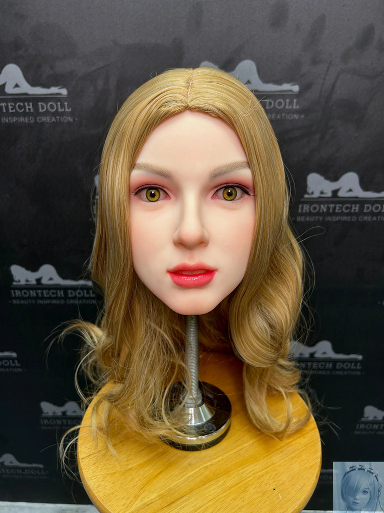 US IN STOCK IronTech 166cm Silicone C Cup Sex Doll Head S29 Irontech